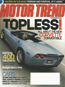 MOTOR TREND 2004 APR - MUSTANG SPECIAL, VETTE
